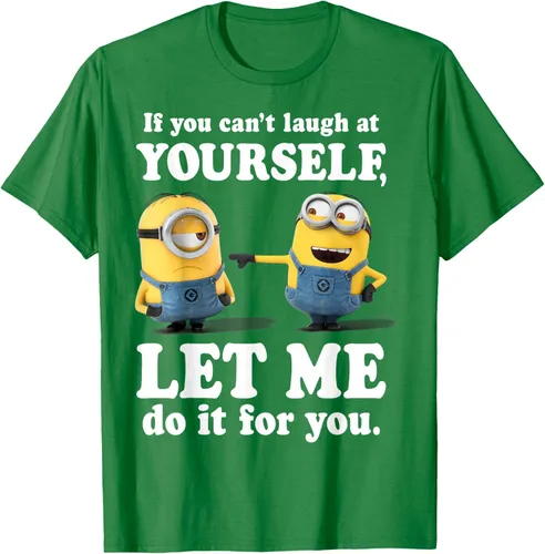 Vista 5 de Camiseta gráfica de Minions de Mi villano favorito: Ríete de ti mismo Negro