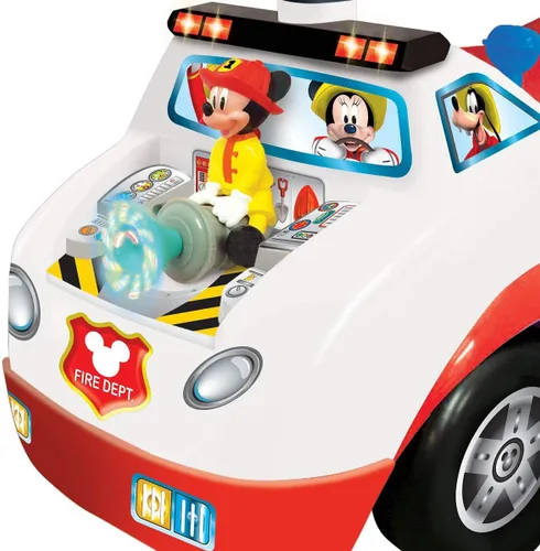 Vista 3 de Kiddieland Disney Mickey Activity - Camión de bomberos de 12 meses a 36 meses, grande
