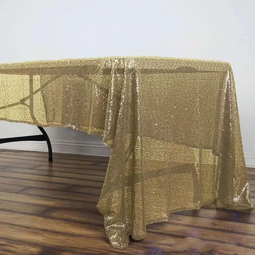 Vista 49 de Efavormart - Mantel redondo de lentejuelas brillantes de 120 pulgadas para banquetes de boda, fiesta, decoración del hogar