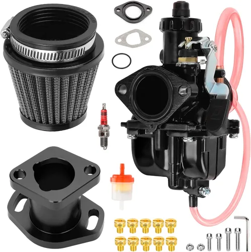Vista 17 de FVRITO - Carburador de alto rendimiento VM22 de 26 mm para Predator 212cc 196cc Coleman CT200U BT200X Mini Bike KT196 Go Kart GX160 GX200 6.5hp