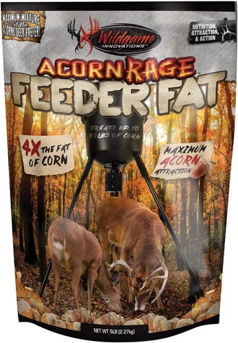 Vista 4 de Wildgame Innovations Acorn Rage Feeder Fat Deer Attraactant Eficaz pellets concentrados nutritivos de alto contenido de grasa durante todo el año