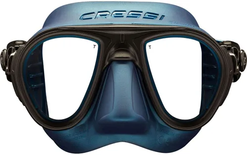 Vista 7 de Cressi Calibro - Máscara de buceo de dos lentes de bajo volumen WHE/PK