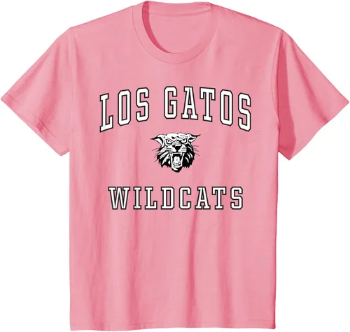 Vista 59 de Camiseta de Los Gatos de la escuela secundaria de Wildcats C1