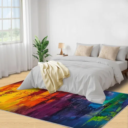 Vista 62 de Desert Dunes Rugs for Bedroom, Desert Landscape Area Rug, Natural Scenery Rugs for Living Room, Indoor Non-Slip Rug, Machine Washable Carpet for
