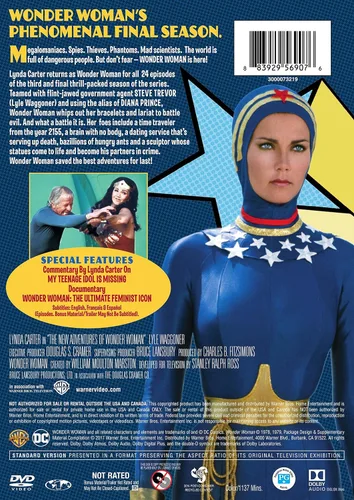 Vista 2 de Wonder Woman The Complete Third Season (DVD) (Repackage)
