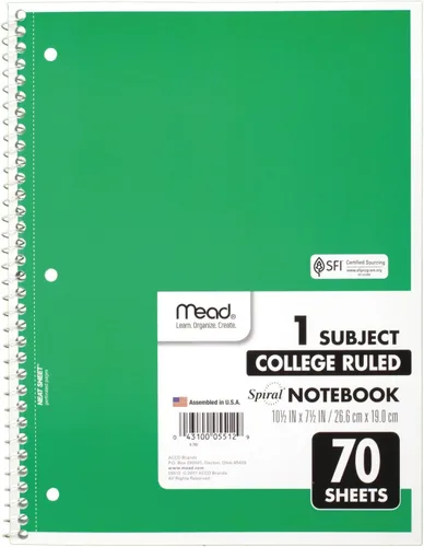 Vista 12 de Mead - Cuadernos con espiral