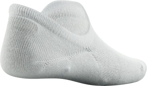 Vista 4 de Under Armour Calcetines Essential Ultra Low Tab para niña, 6 pares