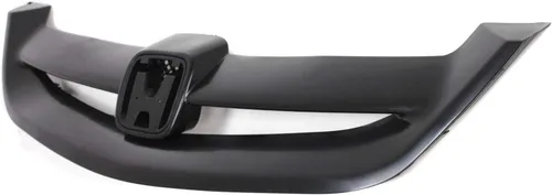 Vista 2 de Garage-Pro Rejilla compatible con Honda Civic Plastic (PP) 2001-2003, carcasa negra y cupé de inserción