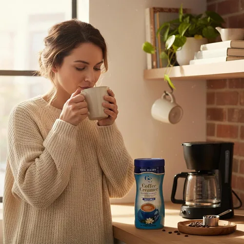Vista 5 de Gourmet Sip Crema de café de vainilla francesa, sin lácteos, sin gluten, 8 onzas