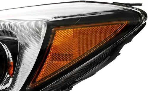 Vista 2 de Para Subaru Impreza Faros Lámparas Set 2015 2016 Halógeno Negro Trim Conductor y Pasajero Lado