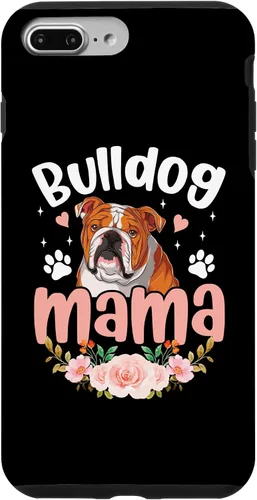 Vista 9 de Funda para iPhone 14 Bulldog Mama Bulldog Inglés Amante Perro Mamá Dueño Madre