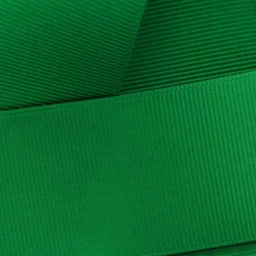 Vista 59 de Cinta de grogrén verde ácido de 7/8" sólido carrete de 5 yardas (0.866 in) HBC
