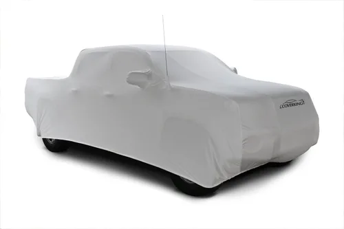 Vista 10 de Coverking Custom Fit Funda de coche para Select Ford modelos – satén elástico, Negro