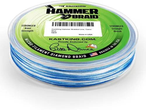 Vista 15 de KastKing Línea de pesca con trenza de martillo, línea trenzada resistente a la abrasión, fabricada en los Estados Unidos, línea superline