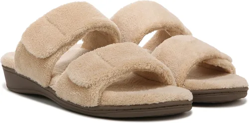 Vista 2 de Vionic Pantuflas Indulge Dessie para Mujer - Cómodas pantuflas de spa que incluyen una ortesis oculta integrada que ayuda a corregir la pronación