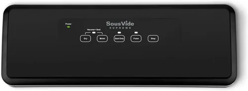Vista 7 de Sous Vide Supreme Sellador al vacío VS007 - Conservador de alimentos - Ideal para cocinar al vacío - Fácil de usar - Modo de alimentos secos
