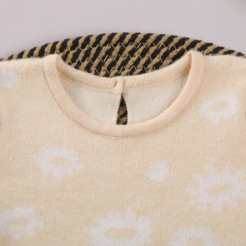 Vista 3 de JNBLDA Conjunto de camiseta sin mangas con estampado floral para recién nacido, ropa de verano para bebé
