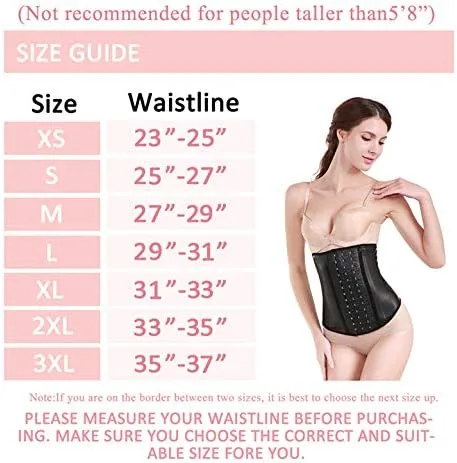 Vista 3 de Annhoey Mujeres Fajas Colombianas Underbust látex deporte reloj de arena cintura entrenador corsé cuerpo Shaper