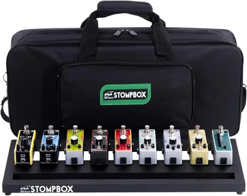 Vista 9 de Eno Music 14" Bolsa Mini para Pedal de Efectos de Guitarra Compacta Pequeña
