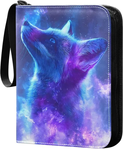 Vista 16 de OTVEE Carpeta de tarjetas con 4 bolsillos, soporte para 400 tarjetas con 50 mangas, carpeta de colección de tarjetas, soporte para libros de béisbol