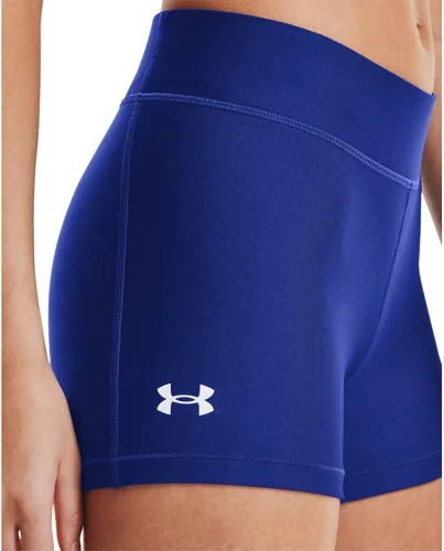 Vista 2 de Under Armour - Pantalones cortos HeatGear, tiro medio, para mujer