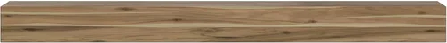 Vista 15 de Pearl Mantels ARYB6041220 Estante de madera de pino envejecido y acabado a mano con ménsulas opcionales incluidas, tostado oscuro envejecido, 60