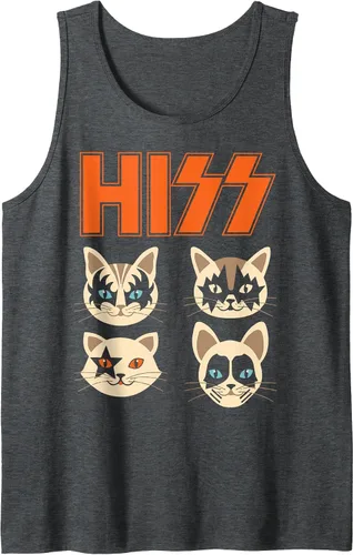 Vista 11 de Camiseta sin mangas Hiss Funny Cats Kittens Rock Rockin Negro
