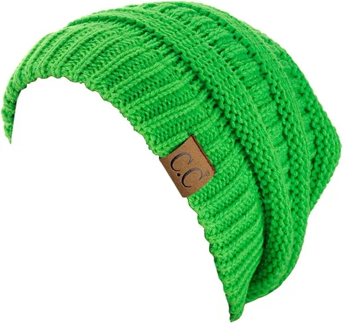 Vista 177 de C.C Trendy Warm Chunky Soft Stretch Cable Knit Beanie