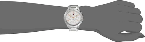 Vista 2 de Tommy Hilfiger Reloj de 1781526sofisticado Sport Analog Cuarzo de la visualización plata para mujer