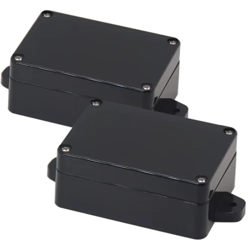 Vista 19 de Zulkit Caja de conexiones de plástico ABS a prueba de polvo, impermeable, IP65, cajas eléctricas universales, carcasa para proyectos con oreja fija