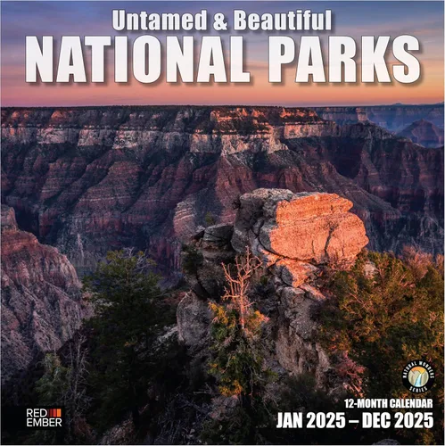 Vista 47 de RED EMBER National Parks - Calendario de pared 2027 de 12 meses 02 - Untamed & Hermosos Parques Nacionales