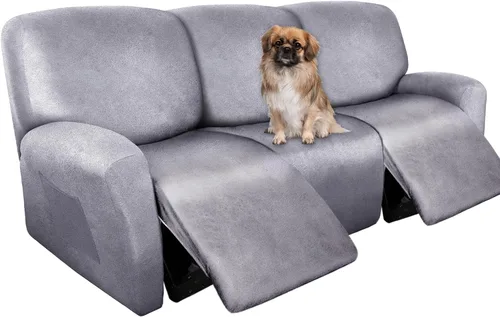 Vista 18 de ANARACHON Fundas para Sillas Reclinables Tipo Cuero, 4 Piezas Funda para Sillón Reclinable Lazy Boy, Protector de Muebles - Funda Suave Lavable