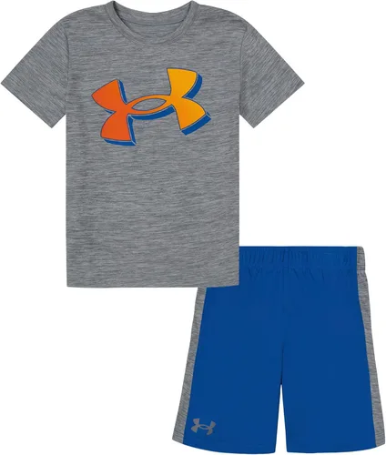 Vista 126 de Under Armour baby-girls Ua Terrazzo Leopard Heart SetShort Set