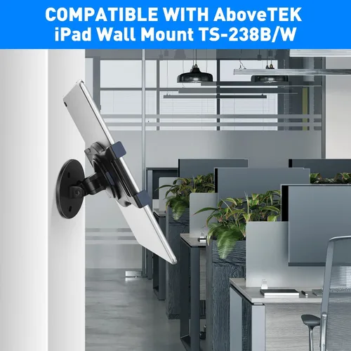 Vista 5 de AboveTEK Soporte para tableta de quiosco al por menor con medida de ancho o altura en el rango de 7.7 "-9.6" (sólo la carta), compatible con soporte