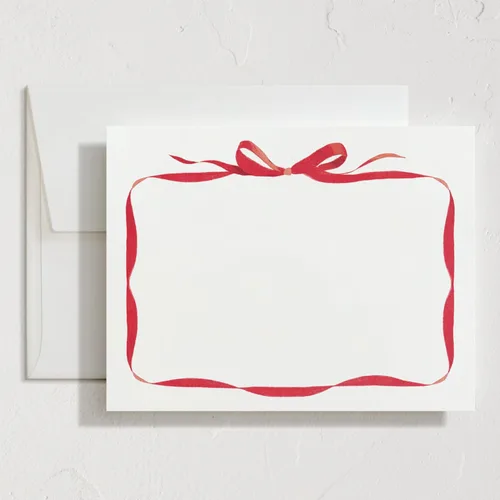 Vista 7 de Minted Little Note - Juego de 10 tarjetas de notas planas y sobres para invitaciones y mensajes de agradecimiento escritos a mano, diseño
