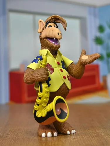 Vista 2 de NECA Alf 6" Toony Classic Figura - Saxofón Alf