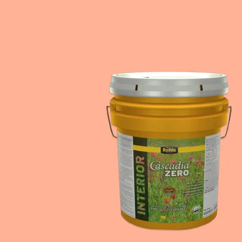 Vista 173 de Rodda Paint CASCADIA ZERO - Pintura plana e imprimación para interiores en uno, cuarto de galón, crema de ballet