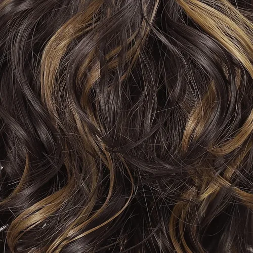 Vista 8 de SEIKEA Highight - Extensión de cola de caballo de 10 pulgadas, corta, gruesa, ondulada, suave, de aspecto natural, clip en una pieza, cola de Marrón