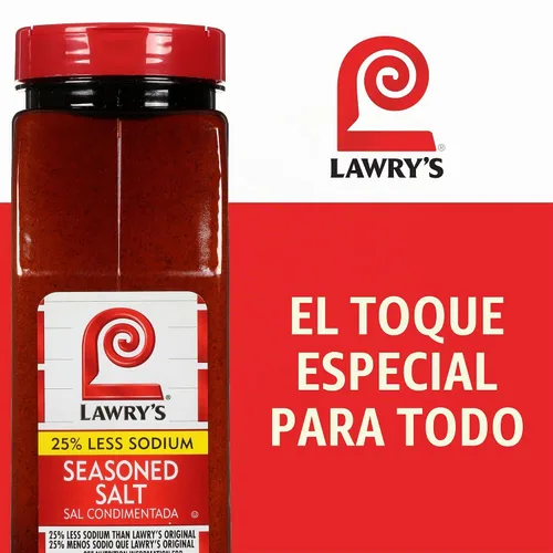 Vista 18 de Lawry's 25% menos de sal sazonada de sodio, 36.5 oz