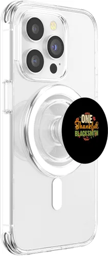 Vista 3 de One Thankful Blacksmith Thanksgiving PopSockets MagSafe PopGrip for iPhone