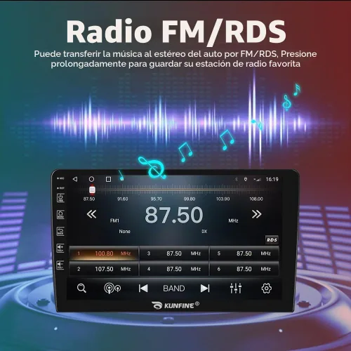 Vista 9 de Para Toyota Corolla 2003-2008 Car CarPlay Android Navegación Automática Estéreo GPS Radio 9 "IPS Pantalla Táctil Headunit Tablet Media Player, si