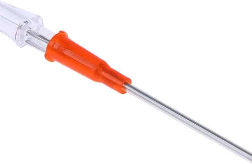 Vista 5 de 2 unids 14G emergencia primeros auxilios kit tensión neumotórax aguja torácica agujas de descompresión pecho agujas perforación cuerpo aguja