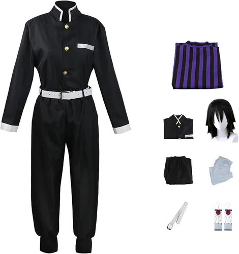 Vista 8 de UZAIN Disfraz de cosplay de anime, kimonos, uniforme de Halloween Traje-2