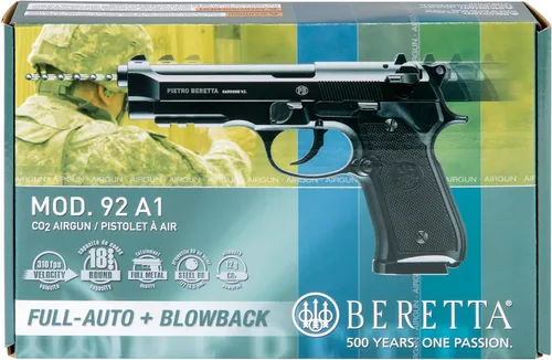 Vista 6 de Umarex Beretta M92 A1 Blowback - Pistola de aire comprimido calibre .177 completamente automática