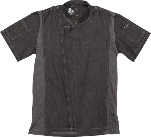 Vista 7 de Chef Works Abrigo de chef Delancey para hombre