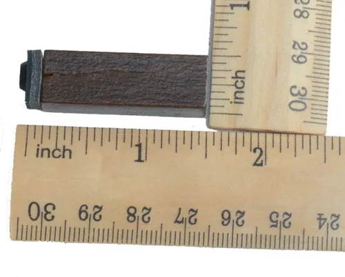 Vista 2 de Paquete de 70 sellos pequeños de goma de madera de 0.24 pulgadas de letra, número y símbolo para tarjetas de manualidades y álbum de fotos