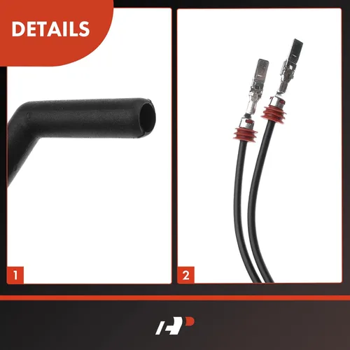 Vista 6 de A-Premium Arnés de cableado de bujía incandescente con 2 cables compatible con Volkswagen Jetta 1997-2001 Passat 1996-1997 Golf 1997-2001 Beetle