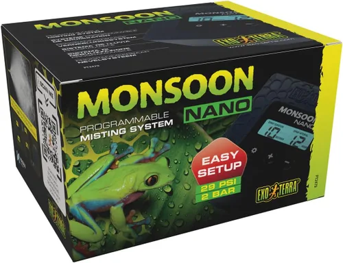Vista 2 de Exo Terra Sistema de nebulización nano Monsoon