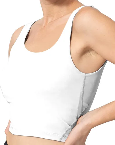 Vista 2 de Workout Tank Exercise Clothes Woman 32 C Bra Gem Bra Bra Plus Size Reusable Adhesive Brasieres para Corregir La Espal