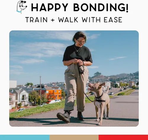 Vista 6 de Wildebeest Arnés sin tirones para perro, cómodos arneses de entrenamiento, diseño eficaz de arnés sin tirones, ideal para perros pequeños